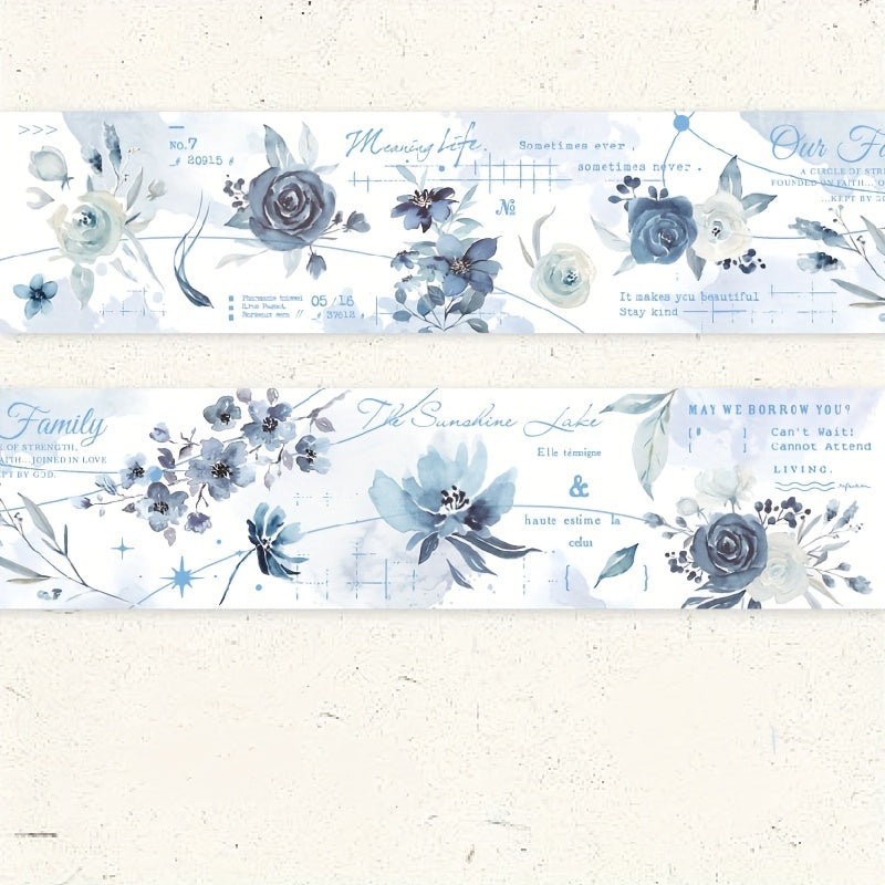 Flower And Poetry Series Fresh Flowers Journal DIY Recyclable Stickers