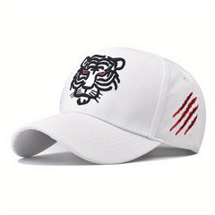 Unisex Tiger Head Pattern Baseball Cap for Outdoor Sport