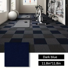 10pcs Peel and Stick Carpet Floor Tile Non Slip Household Commercial Carpet Tile