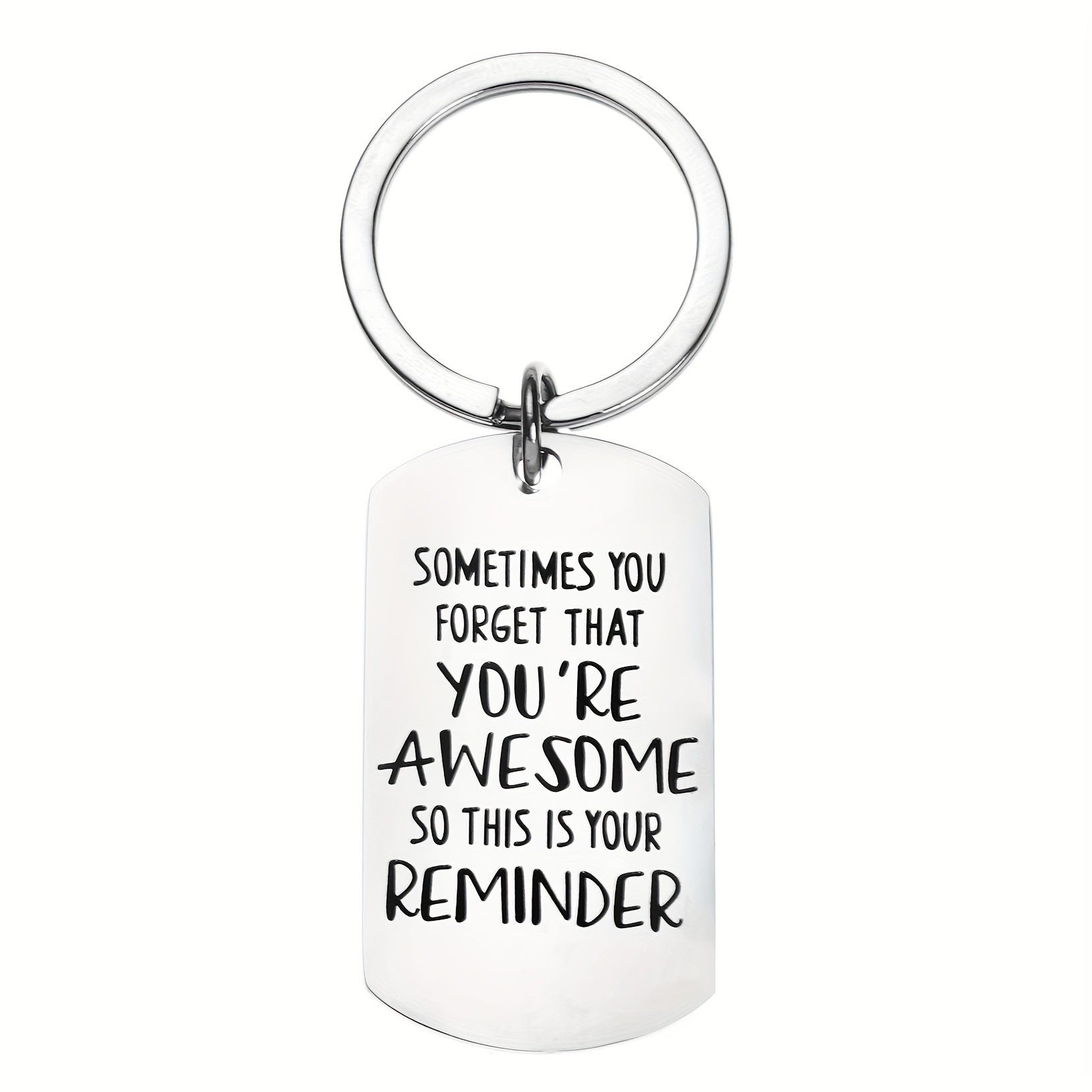 Stainless Steel Key Chain YOU'RE AWESOME Gift