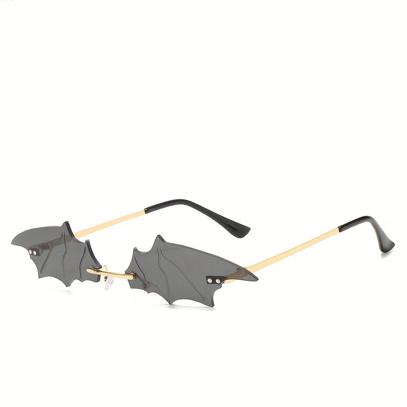 Y2K Rimless Sunglasses Beach Party Club UV400