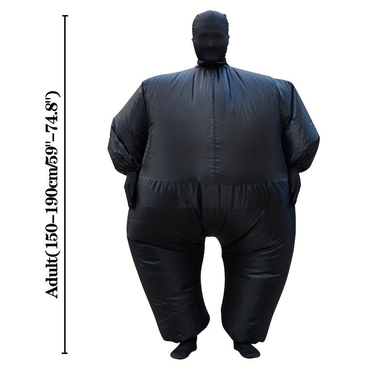 Halloween Salmon Masked Puff Inflatable Suit Masquerade Costume