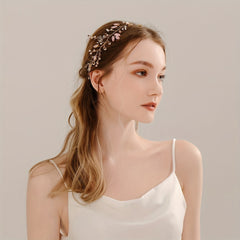Crystal Head Piece Wedding Dress Rhinestone Headband