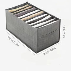 9 Grid Clothes Storage Box Underwear Pants Organizer