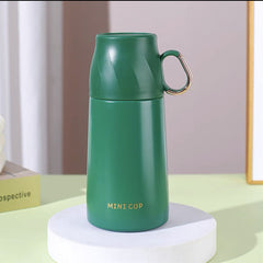 Mini Thermal Mug Stainless Steel Vacuum Insulated Bottle with Cup
