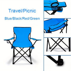 Portable Folding Chair for Outdoor Travel Camping Fishing Beach