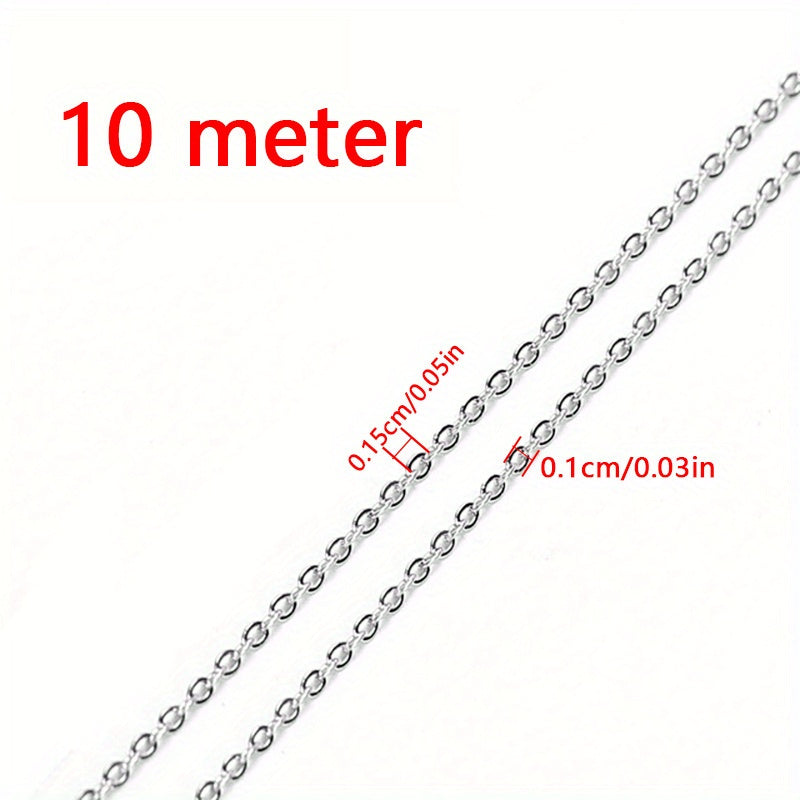 Stainless Steel Welding Chain for DIY Jewelry Making