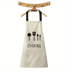 Waterproof Cooking Apron for Women, Anti-Fouling Kitchen Waist Apron