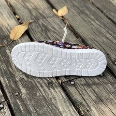 Easter Egg Print Canvas Sneakers for Women