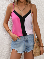 Sleeveless V-Neck Top for Women
