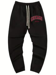 Chicago Men's Drawstring Sweatpants with Pockets