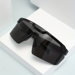 Men's Outdoor Sports Riding Sunglasses Anti Glare Anti UV Large Frame Glasses