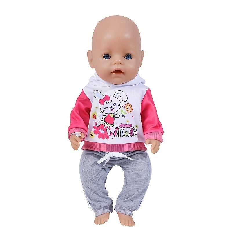 Girls Rompers Set 17 18 Inch dolls Birthday Holiday Clothes, Doll Not Included