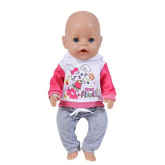 Girls Rompers Set 17 18 Inch dolls Birthday Holiday Clothes, Doll Not Included