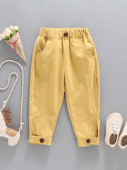 Boys Casual Pants with Pockets Spring/Autumn Kids Clothes