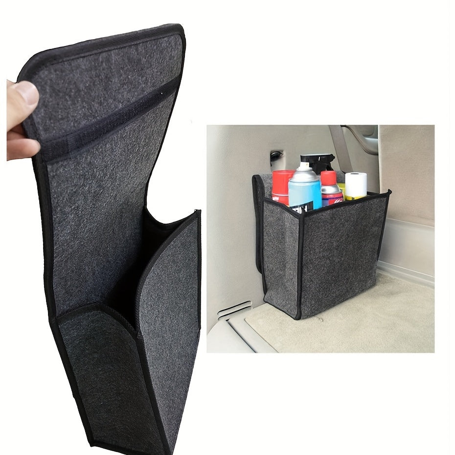 Wool Felt Car Trunk Organizer - Maximize Storage Capacity