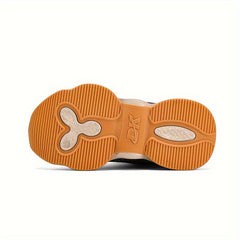 Boy's Plush Lined Sneakers Non Slip Soft Sole Thermal Shoes
