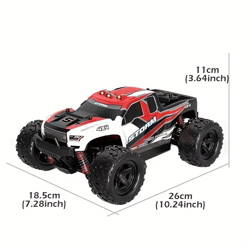 2.4GHz RC Car High Speed Racing Durable Tires Rechargeable Kids Toy