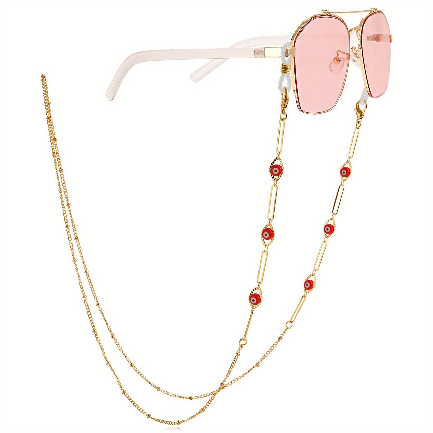 Evil Eye Glasses Chain Anti Slip Sunglasses Reading Glasses Lanyard