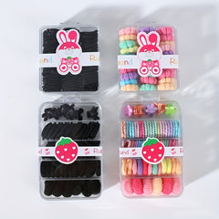 Colorful Hair Ties Hair Bands & Flowers Hair Clip Claw Clips Set