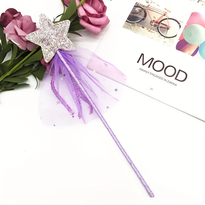Dreamlike Fairy Wand Stick Birthday Gift Party Halloween Cosplay Props