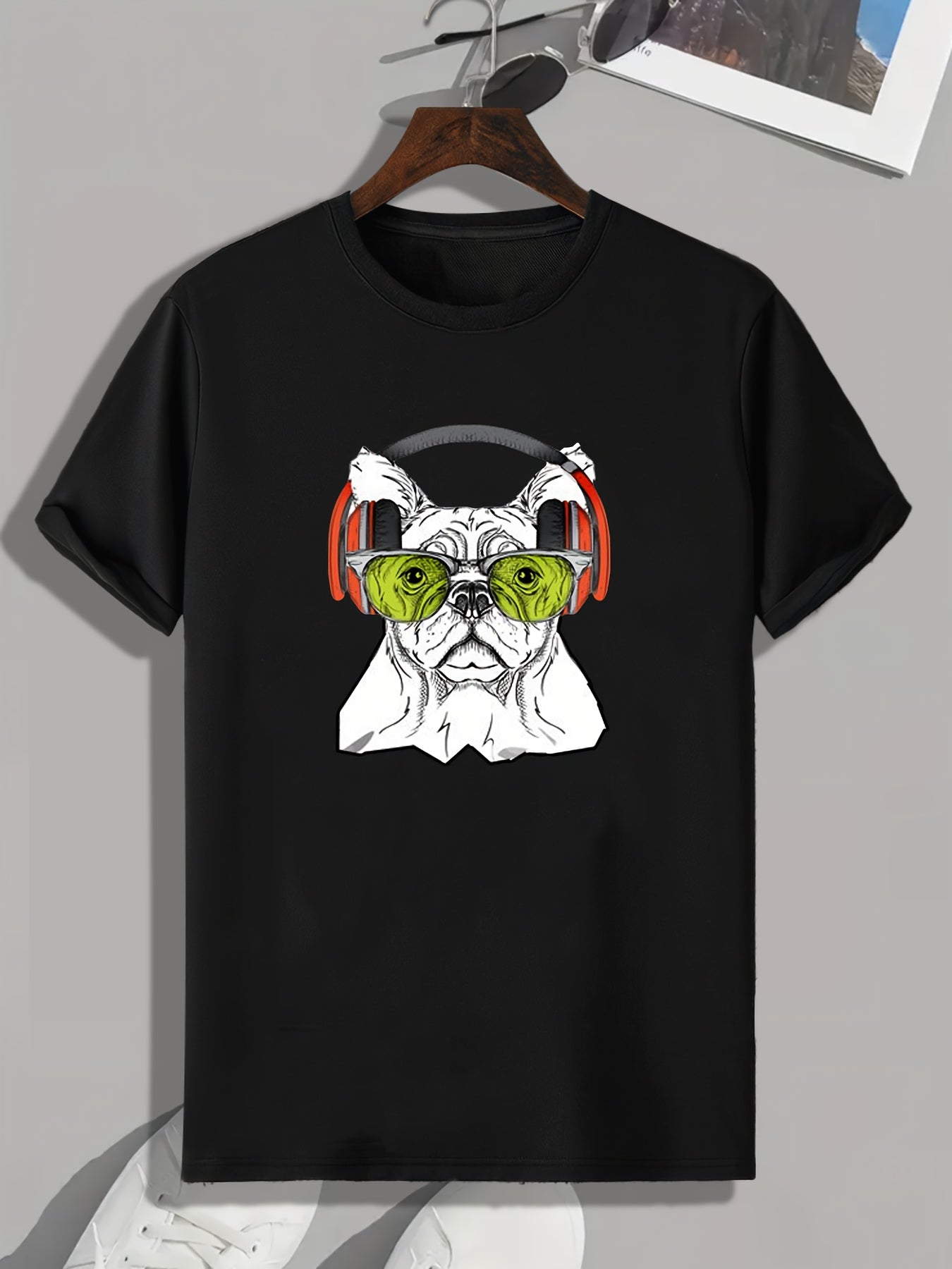 Pug Headphone Men's Tee