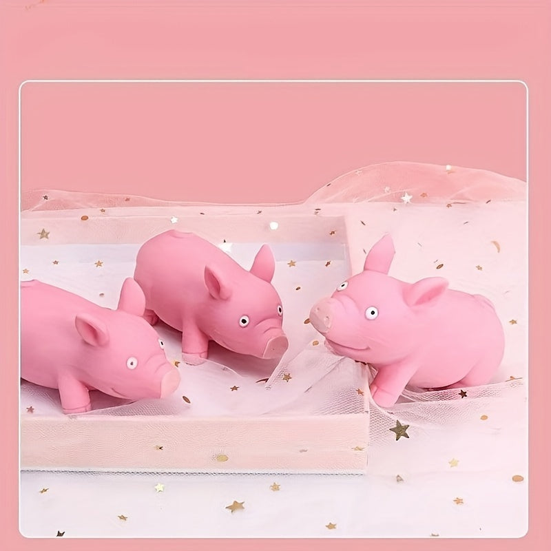 Pink Piggy Decompressing Toy Bored At Home To Play Pinch Funny Toy