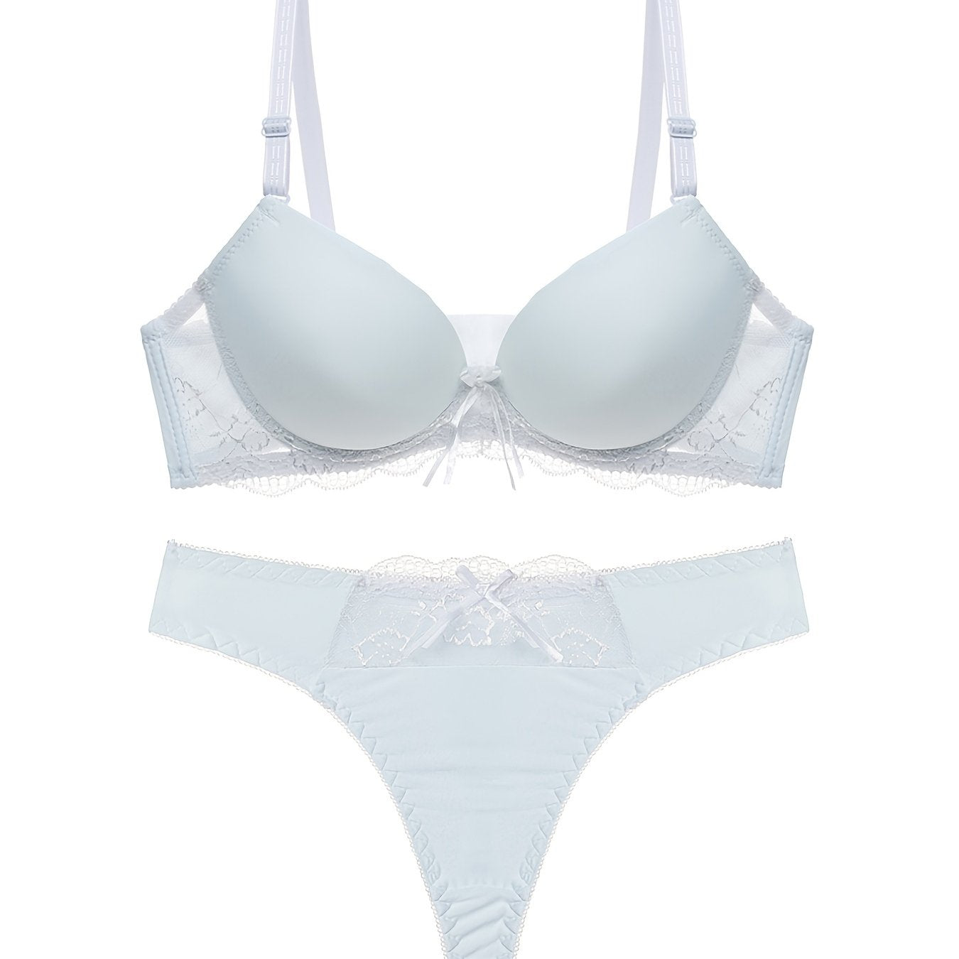 Sexy Lace Lingerie Set Comfortable Stretch Bra & Cheeky Panties