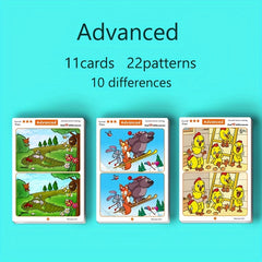 Concentration Training Game Cards for Focus Fun