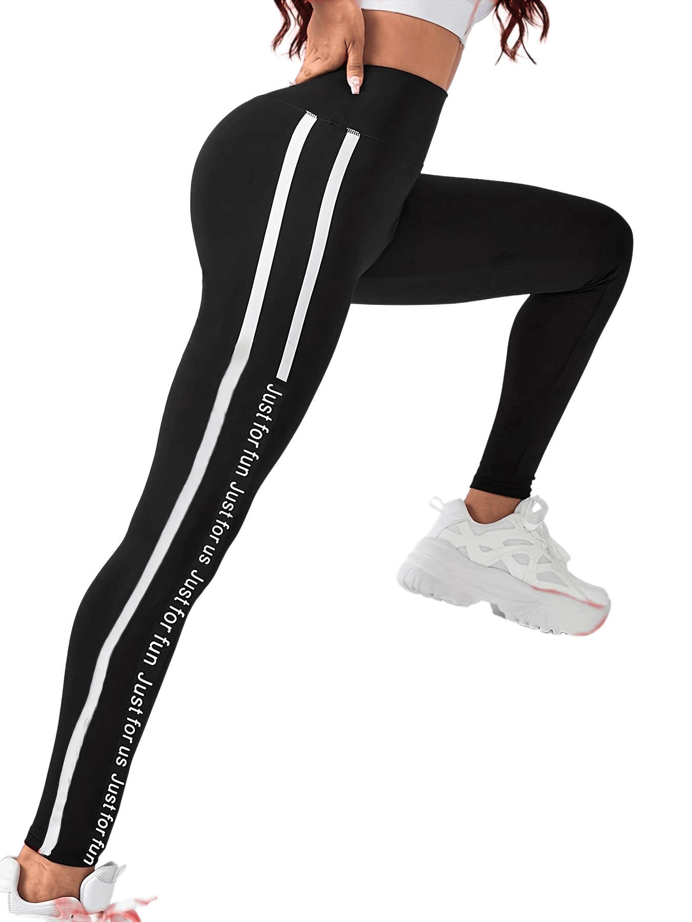 Pattern & Striped Yoga Workout Pants Activewear