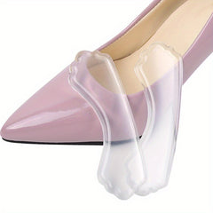 1Pair Invisible Anti Slip High Heel Back Insoles