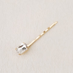 6pcs Rhinestone Hairpin Metal Golden Hair Clip Wedding Birthday Cosplay Costumes
