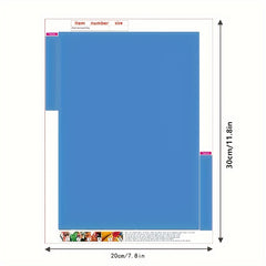 DIY Flower Diamond Painting Kit - 7.87x11.81 Inches