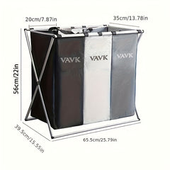 Foldable Clothes Storage Basket Waterproof Dirty Clothes Basket