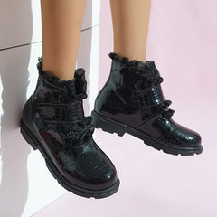 Girls Lightweight Non Slip Boots for Indoor Outdoor Travel
