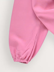 Kid Girls' Flap Pockets Casual Jogger Pants