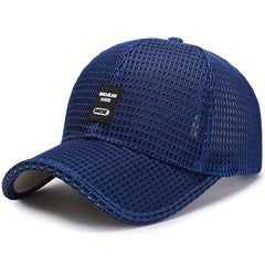 Summer Mesh Trucker Cap Curved Visor Dad Hat Sun Cap