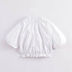 MARC&JANIE Girls Polka Dots Long Sleeve Top for Summer