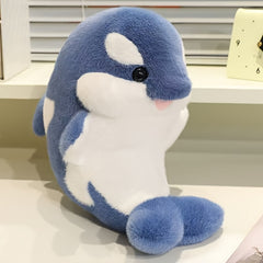 Smiling Whale Ocean Plush Toy Gift