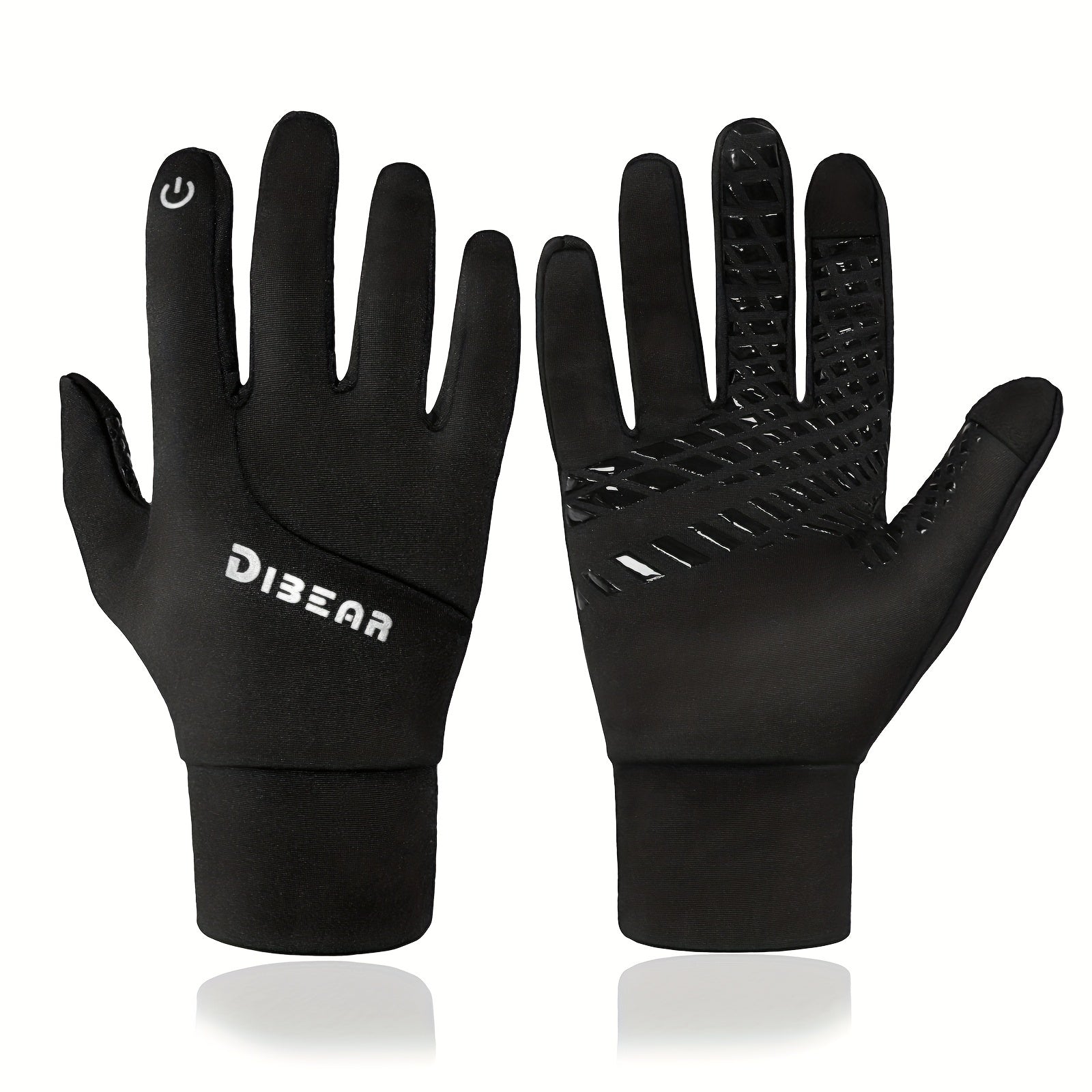 Touch Screen Outdoor Sports Gloves Full Finger Warm Keeping Fitness Gloves