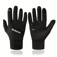Touch Screen Outdoor Sports Gloves Full Finger Warm Keeping Fitness Gloves