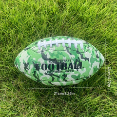 Size 3-9 American Football for Training, PU Material
