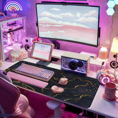 XL Large Mouse Pad Ultra Thin Desk Mat Non Slip Rubber Base