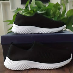 Women's Knitted Sock Shoes Lightweight Low Top Casual Running Shoes