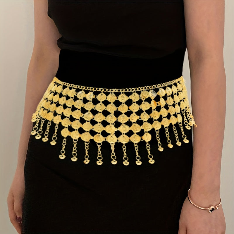 Vintage Bohemian Tassel Belly Chain Body Jewelry