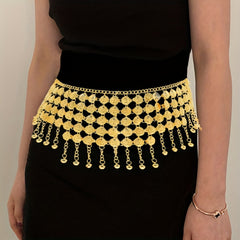 Vintage Bohemian Tassel Belly Chain Body Jewelry