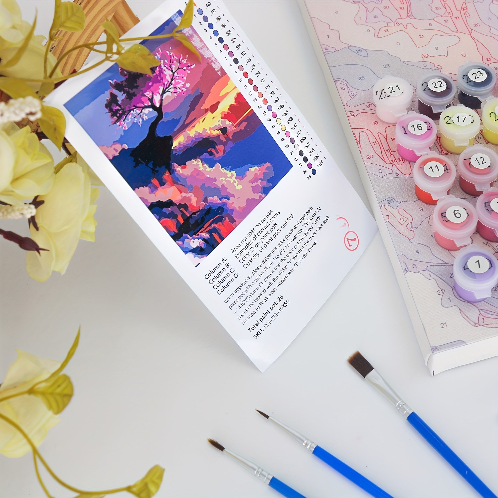Large Lighthouse Paint By Numbers Kit 88x70 - DIY Canvas Painting