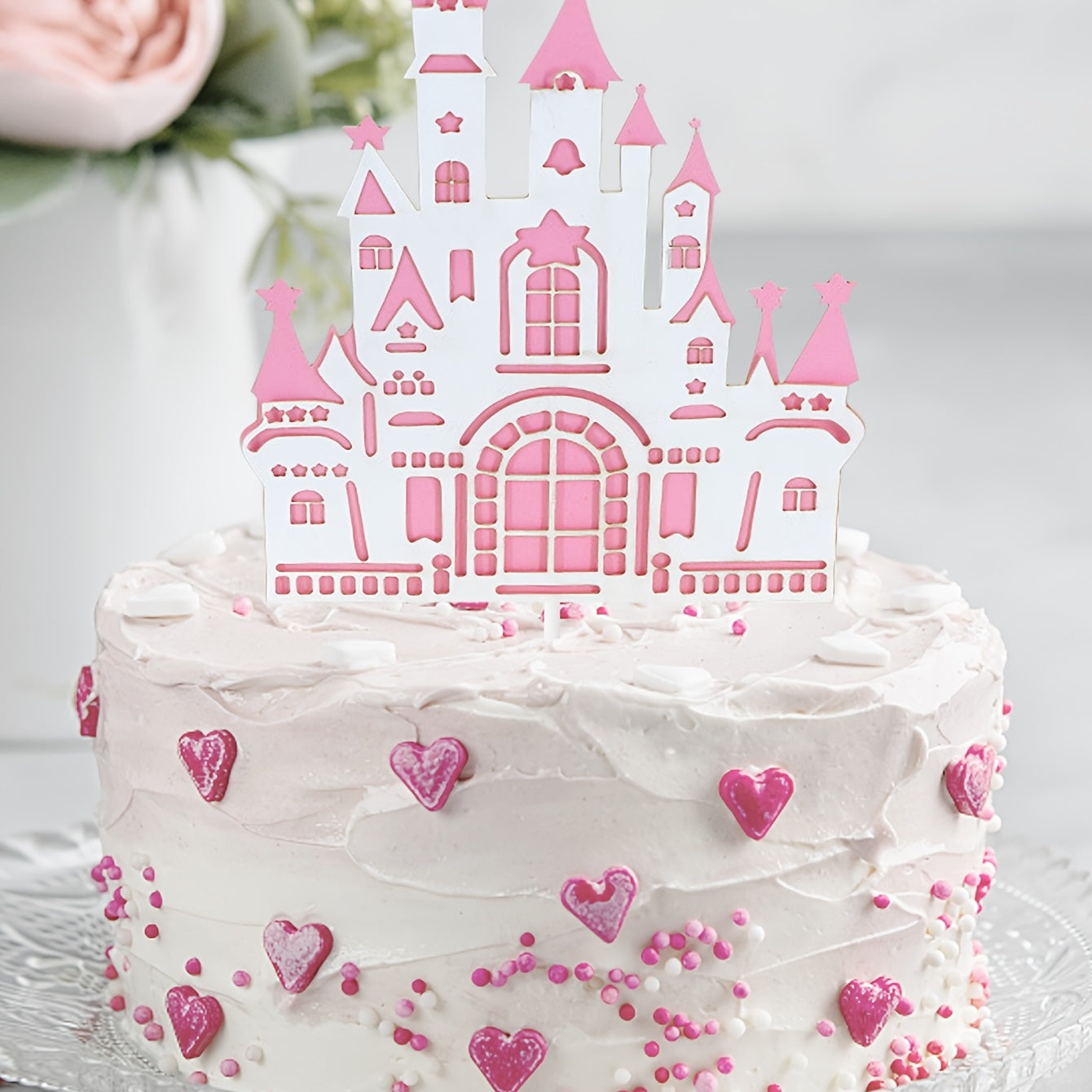 Castle House Cake Inserts Happy Birthday Cake Inserts