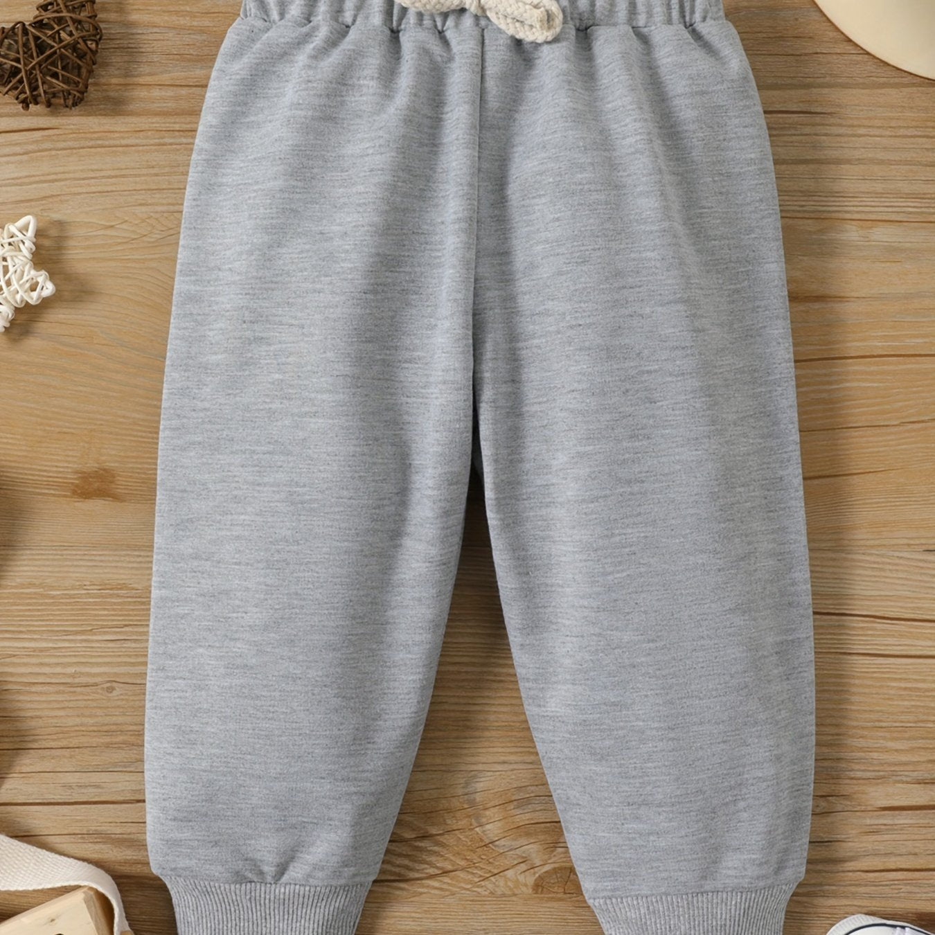 Baby s Elastic Waist Sweatpants Joggers Pants Child s Comfy Trousers