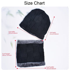 3pcs Winter Fishing Hat Neck Gaiter Gloves Set Warm Hat Outdoor Sports
